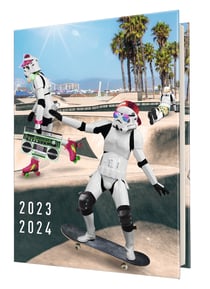 Agenda scolaire journalier 2023/2024 - Stormtrooper - 17,5 x 12,5 cm - Oberthur - Roller