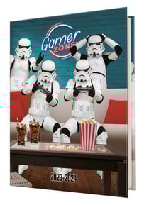 Agenda scolaire journalier 2023/2024 - Stormtrooper - 17,5 x 12,5 cm - Oberthur - Gamer