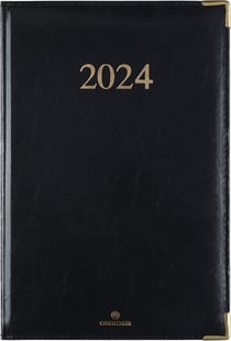 Agenda civil semainier 2024 Oxford - Bleu - 18 x 25 cm - Signature