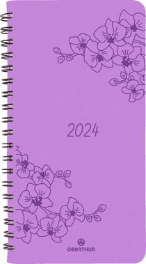 Agenda 2024 Jaune: Pastel | Semainier de Poche A6 Petit Format 10x15  Hebdomadaire en Français (French Edition)