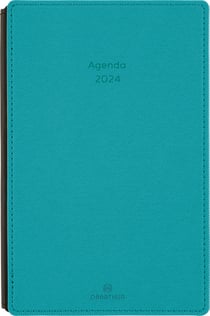 Agenda 12 Mois Bi-journalier - Mini - 2024 WAVES