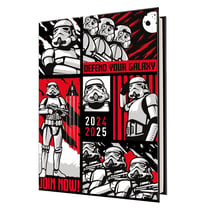 Agenda scolaire 2024/2025 Oberthur - Rouge - 12,5 x 17,5 cm - Stormtrooper