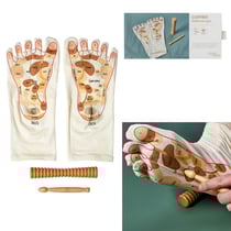 Kit de chaussettes de réflexologie