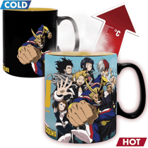 My Hero Academia Mug Thermo-Reactif Groupe 460 Ml