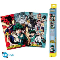 Set de posters ABYstyle - My Hero Academia - Artworks