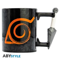 Mug 3D - Kunaï Konoha - Naruto - 460 ml 