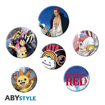 Pack de badges - One Piece - Red