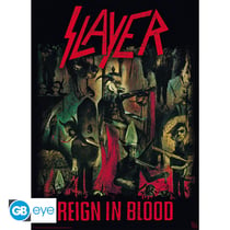 Set 2 Chibi Posters - Slayer Reign in Blood/Hell Awaits - 52 x 38 cm