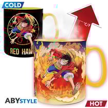 Mug thermo-réactif Abystyle - One Piece Luffy &Sabo - 460 ml