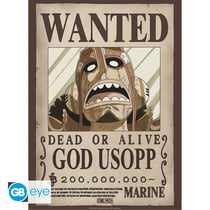 Lot de 2 Posters GB EYE - One Piece Chiby Usopp & Franky - 52 x 88 cm