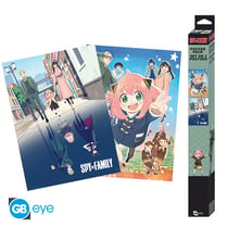 Lot de 2 posters ABYstyle - Spy x Family - Une double famille 