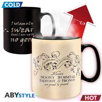 Mug thermo-reactif AbyStyle - Harry Potter carte du Maraudeur - 460 ml
