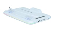 Socle pour PlayStation 5 "classic" et "slim". Permet de recharger 2 manettes DualSense en les insérant sur le socle.
