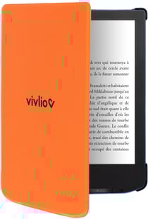 Housse de protection liseuse Light/Light HD/Light HD Color Vivlio - Orange - 6 pouces