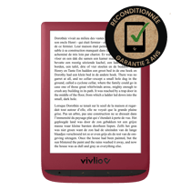 Liseuse Vivlio Touch Lux 5 - Rouge - Reconditionnée