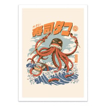 Affiche 30 x 40 cm - Tako Sushi