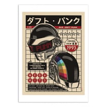 Affiche 30 x 40 cm - Daft Punk