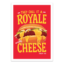 Affiche 30 x 40 cm - Rotale with cheese