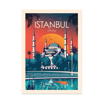 Affiche 30 x 40 cm - Istanbul