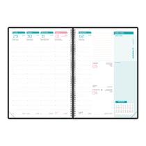 Agenda civil semainier 2025 Oxford - Modèles aléatoires - 15 x 21 cm - Flowers - Vendu à l'unité