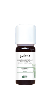 Citronelle - Huile essentielle bio AB - Galeo