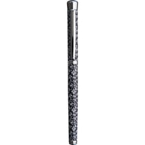 Stylo plume - Noir - Indigo - Plume moyenne - Oberthur - Floral