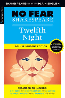 Twelfth Night - No Fear Shakespeare Deluxe Student Editions - Shakespeare Side-by-Side Plain English