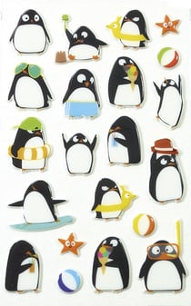 Stickers Pingouins - Cooky