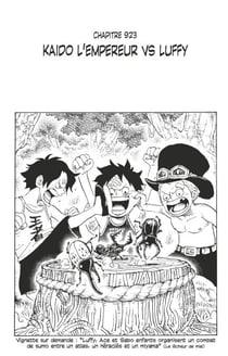 One Piece édition originale - Chapitre 923 - Kaido l'Empereur VS Luffy