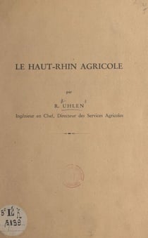 Le Haut-Rhin agricole