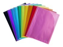1 porte-vues A4 - Iderama - 40 vues - Polypro - Exacompta - Coloris assortis