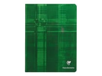 1 cahier - 17 x 22 cm - Clairefontaine - 32 pages grands carreaux - Coloris assortis