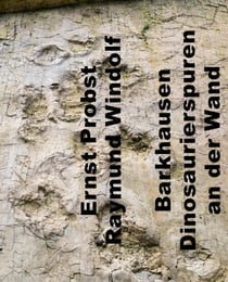 Barkhausen. Dinosaurierspuren an der Wand