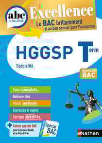 HGGSP Terminale - ABC Excellence - Bac 2026 - Enseignement de spécialité Tle - Cours complets, Notions-clés et vidéos, Points méthode, Exercices et corrigés détaillés - EPUB
