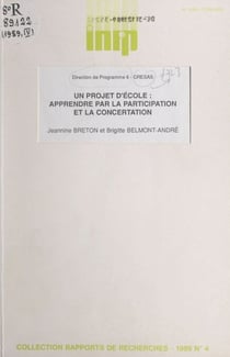 Un projet d'école : apprendre par la participation et la concertation