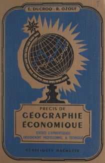 Précis de géographie économique - Centres d'apprentissage, enseignement professionnel et technique