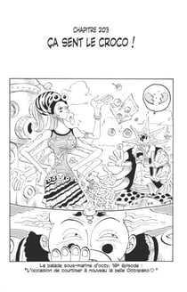 One Piece édition originale - Chapitre 203 - Ça sent le croco !