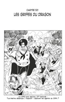 One Piece édition originale - Chapitre 521 - Les griffes du dragon
