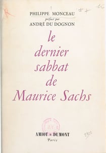 Le dernier sabbat de Maurice Sachs - Hambourg 1943-1945