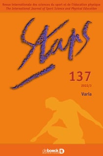 Staps n° 137 - Varia