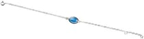 Bracelet  avec médaille Miraculeuse émail verre grand feu