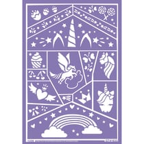 Grim'tout - Pochoirs à maquillage - Poney & Licorne