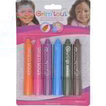 Grim'tout - 6 Sticks de maquillage - Arc-en-ciel