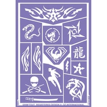 Grim'tout - Pochoir à maquillage - Ninja