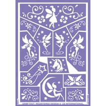 Pochoir à maquillage - Fée clochette