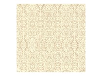 Feuille Décorative - 50x70 cm - miniature ivoire/or