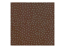 Feuille Décorative - 50x70 cm - Raidana chocolat à pois