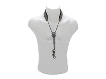 BG - Cordon en cuir pour saxophone - noir