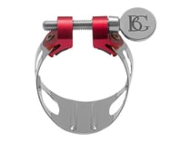 BG Duo - Ligature pour saxophone soprano incurvé - plaqué argent