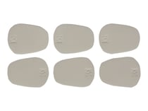 BG - 6 pastilles protège bec transparents 0.4mm